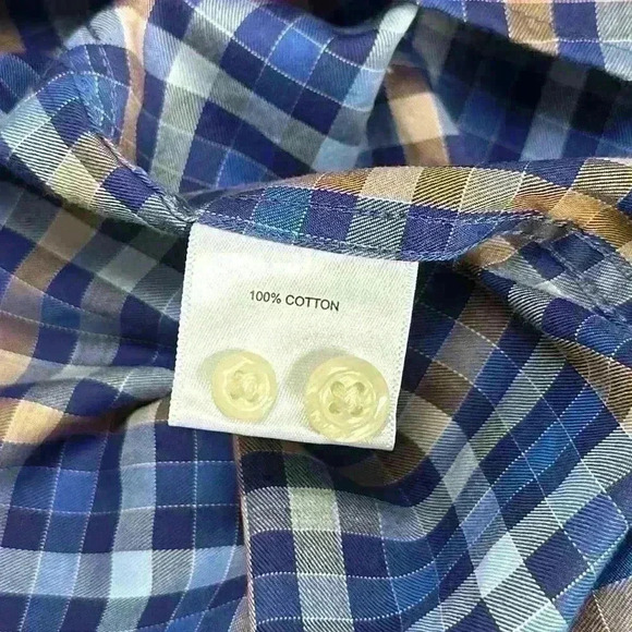 Peter Millar Crown Ease Patton Sport Shirt Long Sleeve Button Down Men’s Size L - Picture 5 of 10